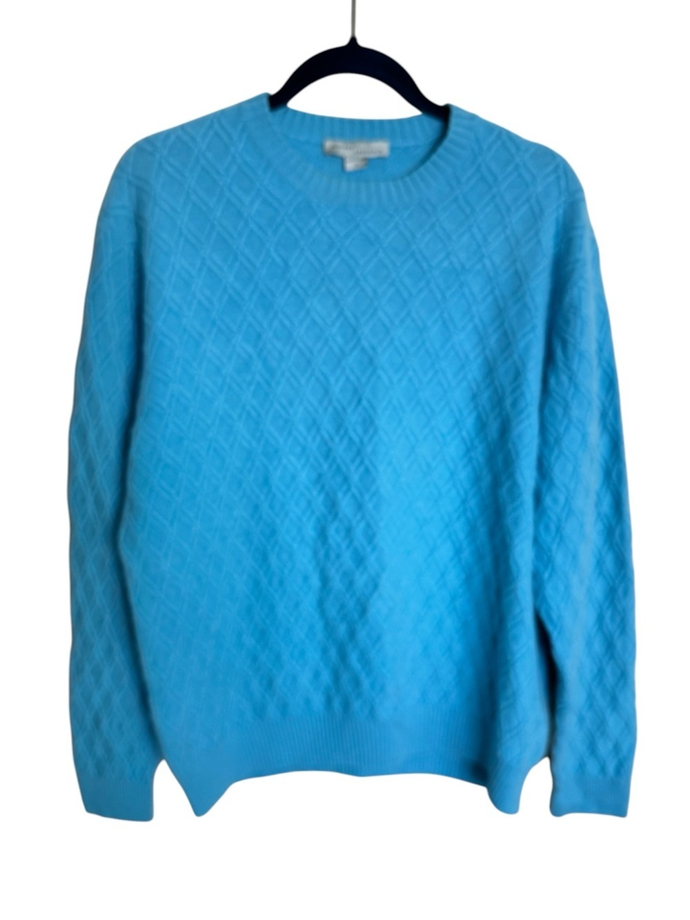 Kinross 100% Cashmere Sweater womens size X-Large cable knit